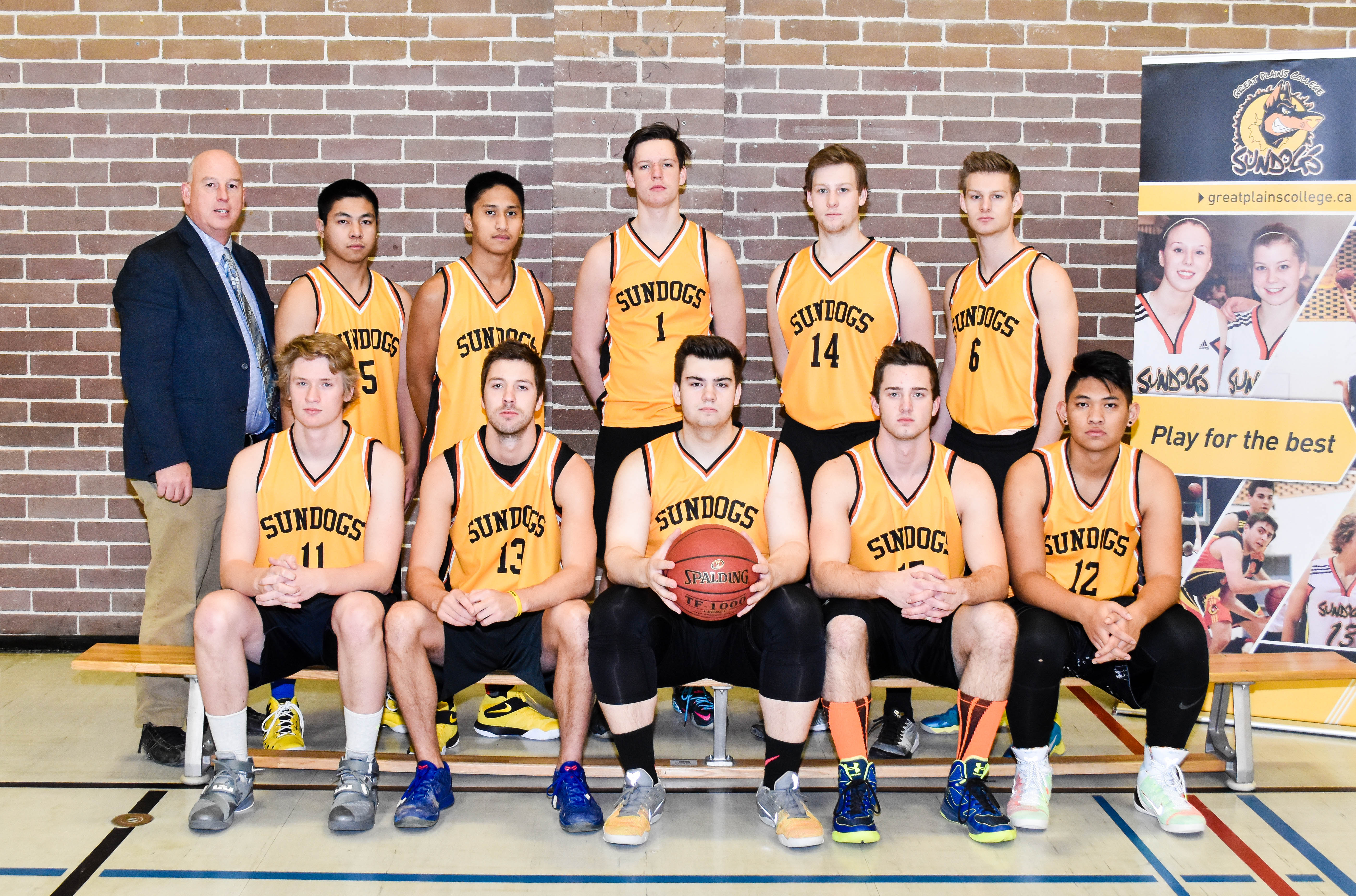 SunDogs Men 2016-17 Basketball Team