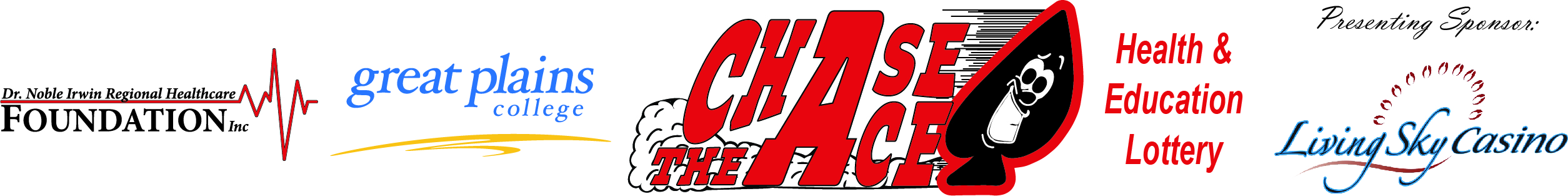 Chase the Ace partner logos 